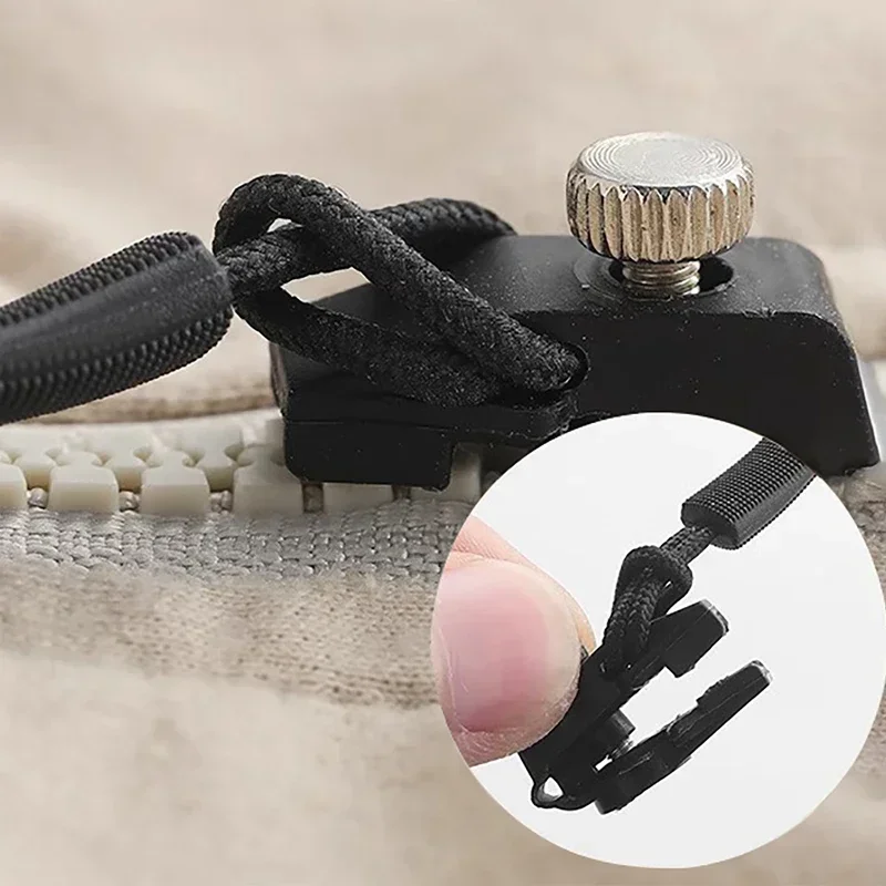 Rits Reparatie Tools Kit Universele Instant Rits Reparatie Vervanging Rits Glijdende Tanden Redding Ritsen Hoofd 3 Verschillende Maten