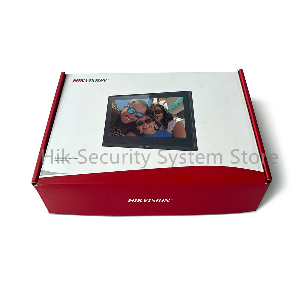 ​ Hikvision IP Vídeo Porteiro Estação Interna Sem Fio POE DS-KH6350-WTE1 DS-KH6351-WTE1 Tela de Monitor WIFI de 7 Polegadas