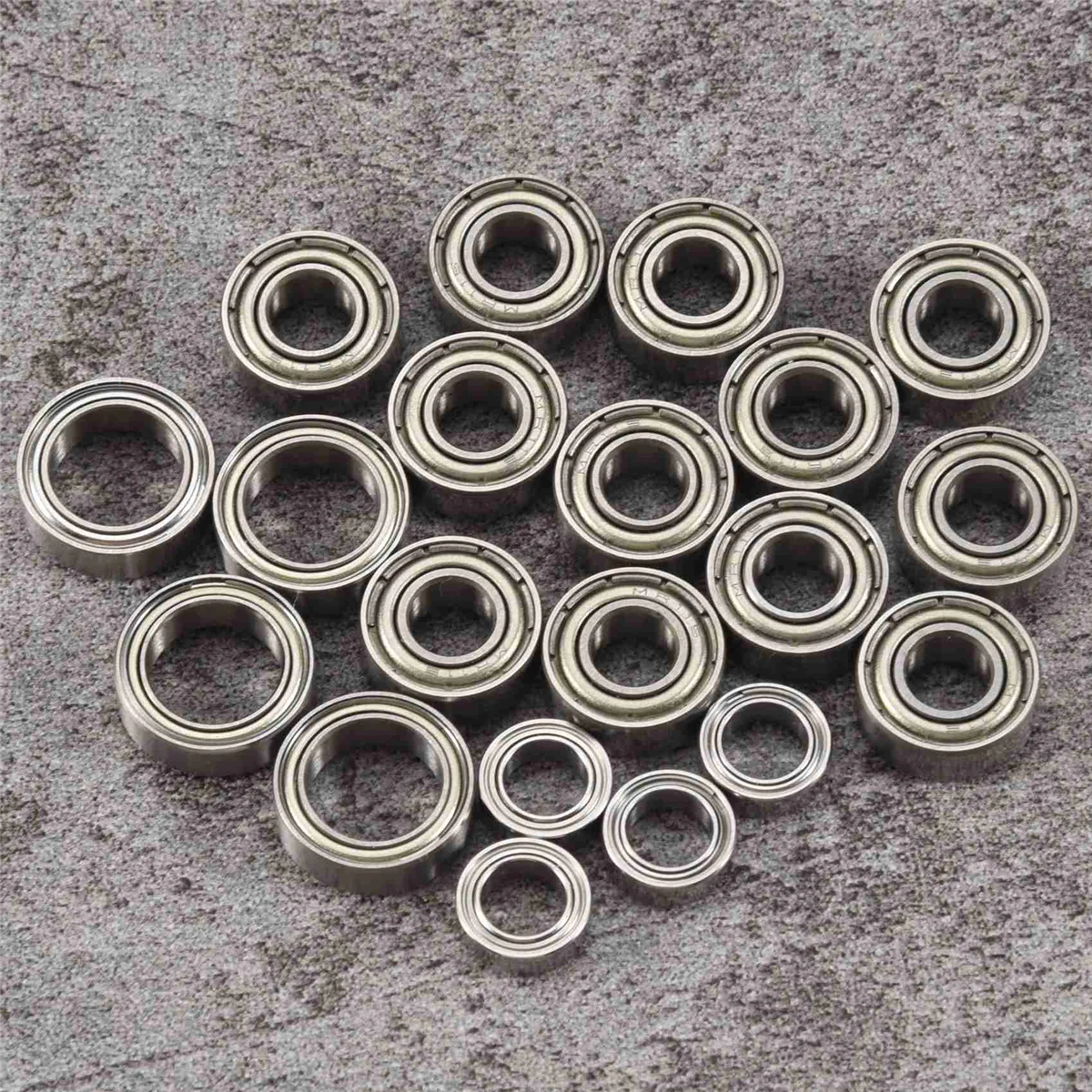 20pcs kugellager kit für tamiya tt01 TT-01 tt01d tt01e tt01r df02 1/10 rc auto aufrüstung teile