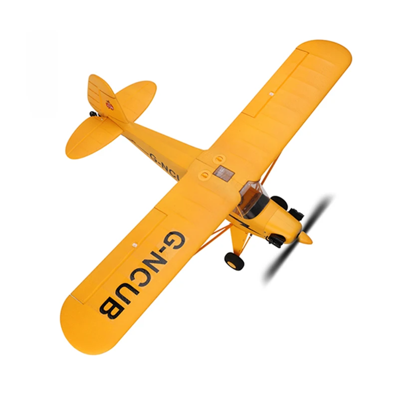 RTF-リモートコントロール飛行機,ブラシレスモーター2.4g,3d 6g,wltoys a160,アップグレードJ3-CUB,すぐに使える,素晴らしいオファー