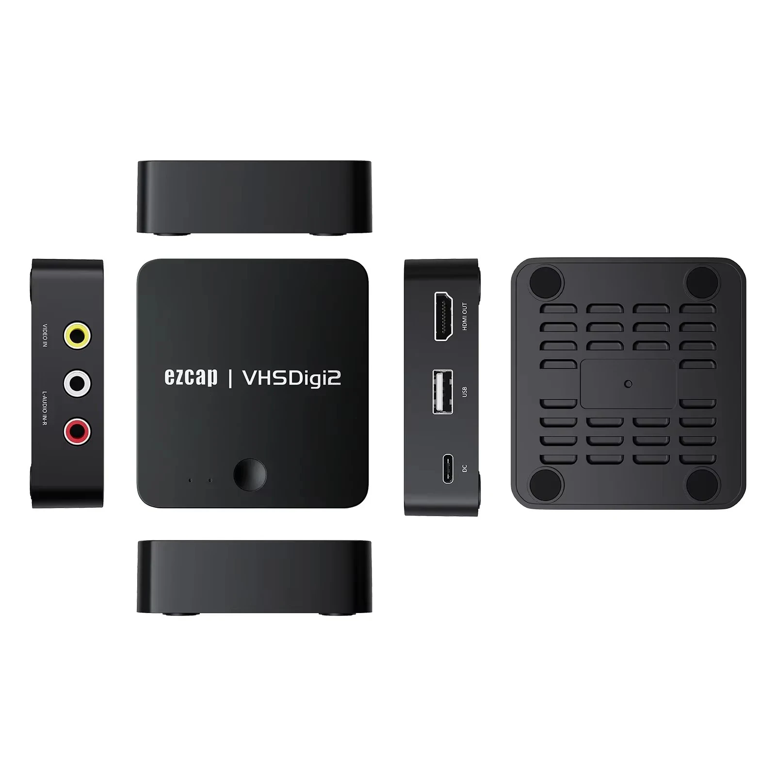 3RCA AV-рекордер, дигитайзер VHS, старая видеокассета, видеокамера, карта видеозахвата к USB-флеш-накопителя U-диска, петля HDMI, нет необходимости ПК