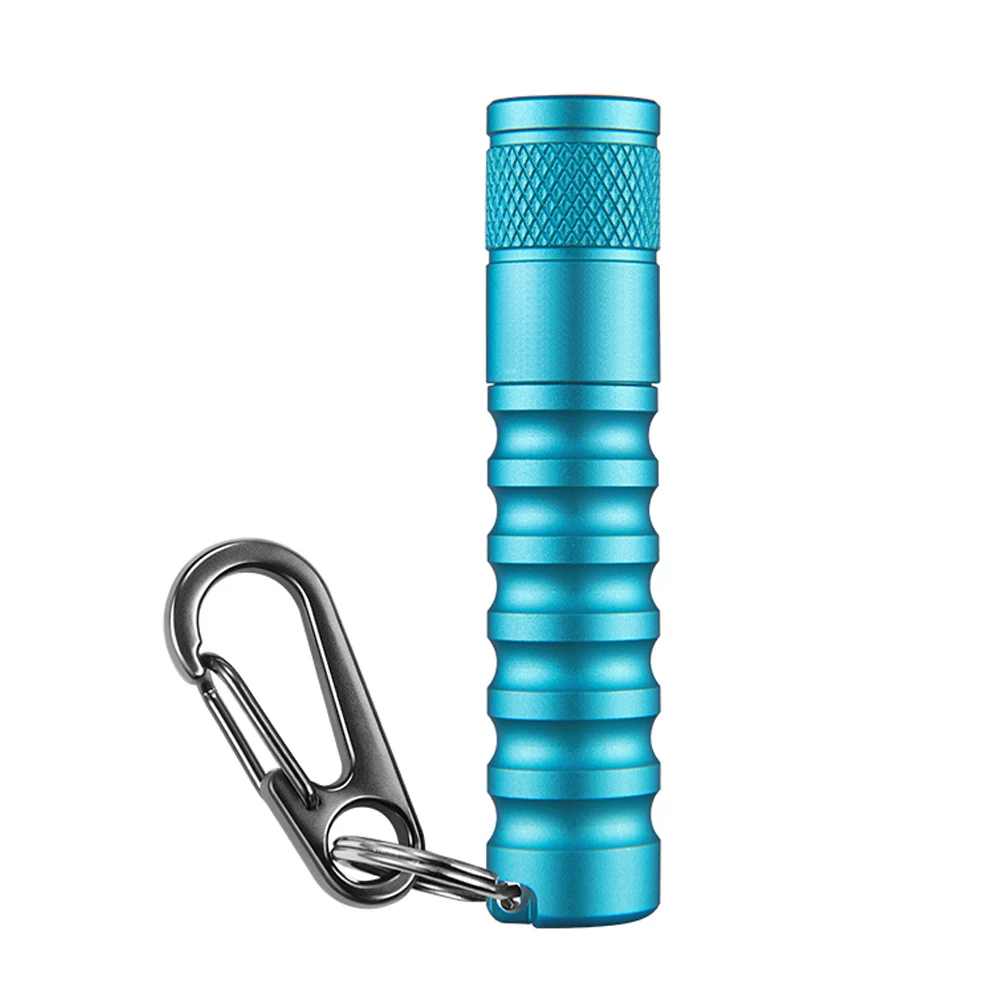 Outlook-minilinterna LED EDC, 3 modos, portátil, resistente al agua, AAA, llavero de transporte diario, luz de Flash Max 120LM EDC01