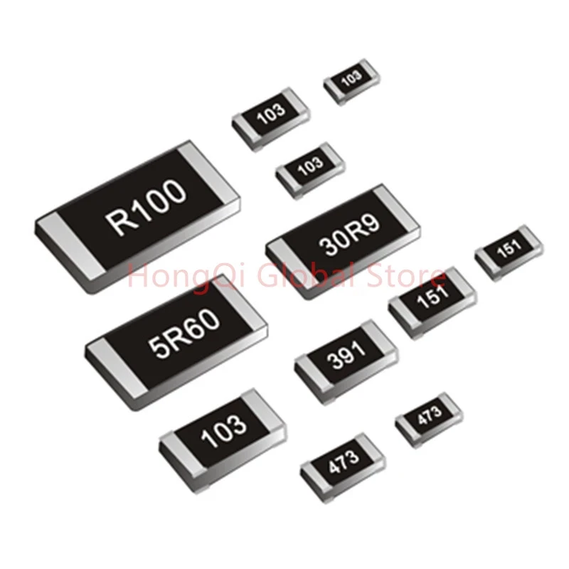 100 Uds 0603 1% resistencia SMD 0R ~ 10M 1/16W 0 1 10 100 150 220 330 Ohm 1K 2,2K 10K 100K 1R 10R 100R 150R 220R 330R