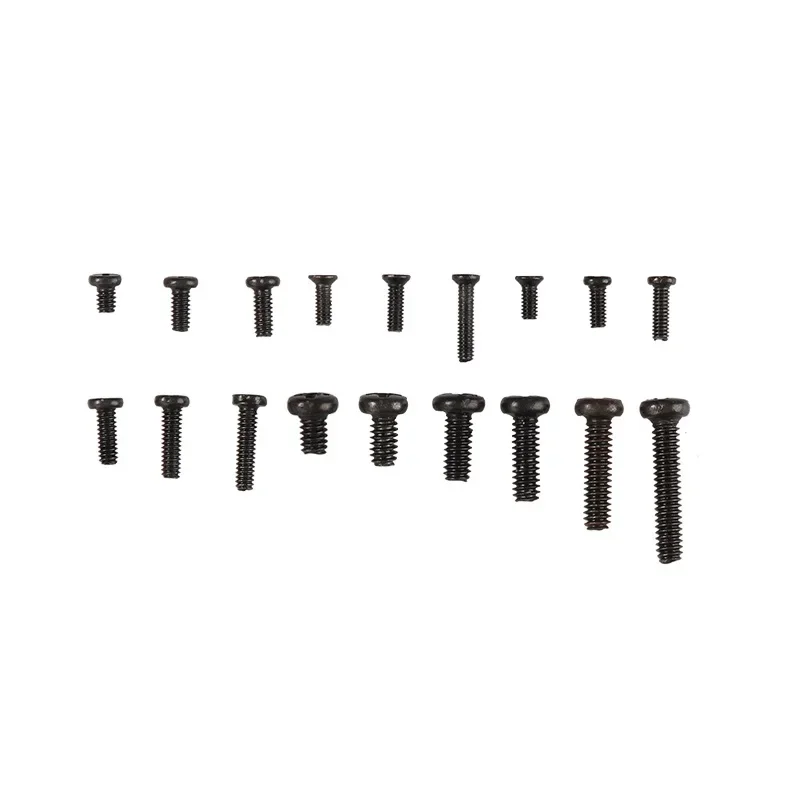 500PCS Laptop Notebook Screws Set Replacement 18Sizes Computer Repair Components Screws Kit Flat Head Small Machine Screw