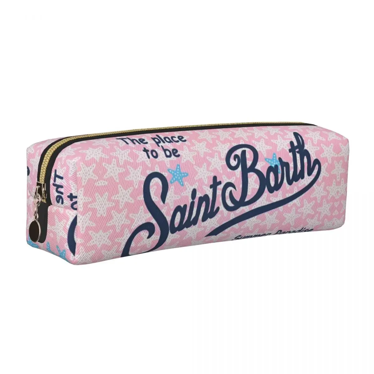 S-SAINT B-BARTH Pencil Case Lovely Pen Bag Student Big Capacity School Supplies Gifts Pencilcases