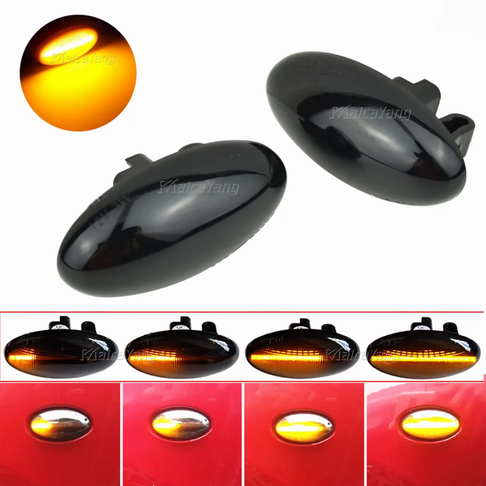 Led sinal de volta luzes marcador lateral lâmpada pisca para citroen berlingo xsara picasso jumpy elysee crosser despach c1 c2 c3 c4 c5