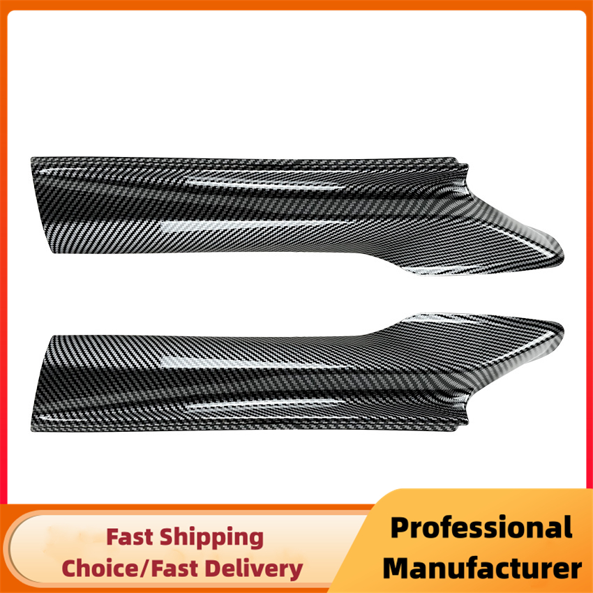 フロントバンパーリップスプリッタースポイラー BMW F10 F11 M スポーツ 5 シリーズ 520i 530i 2011-2017 1 ペアディフューザーボディキットチューニング