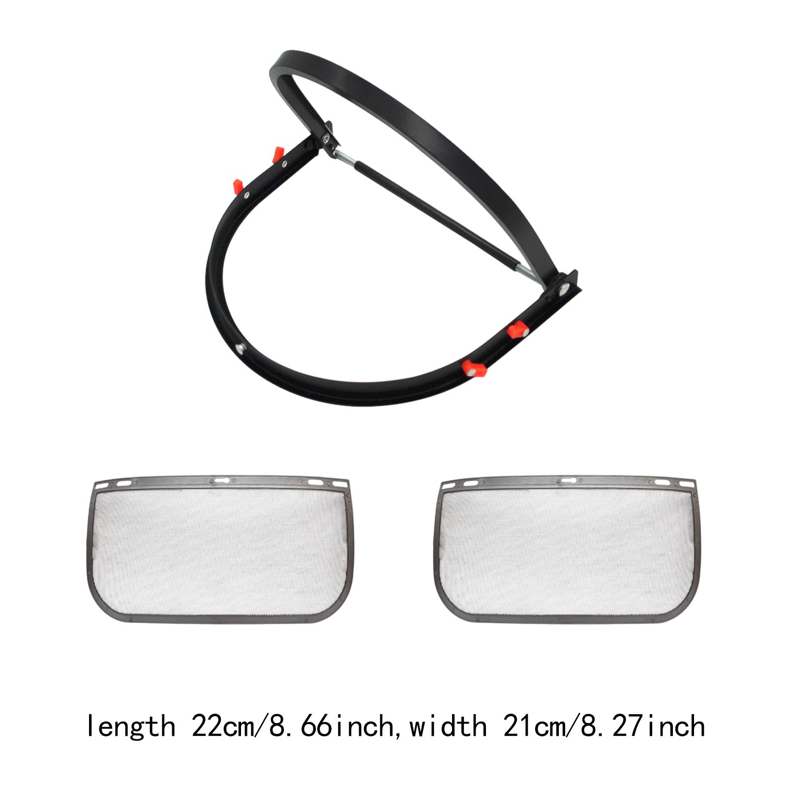 Face Shield Adapter Bracket Accessories for Hard Hat Repair Convenient Installation Versatile Professional Steel Wire Visor