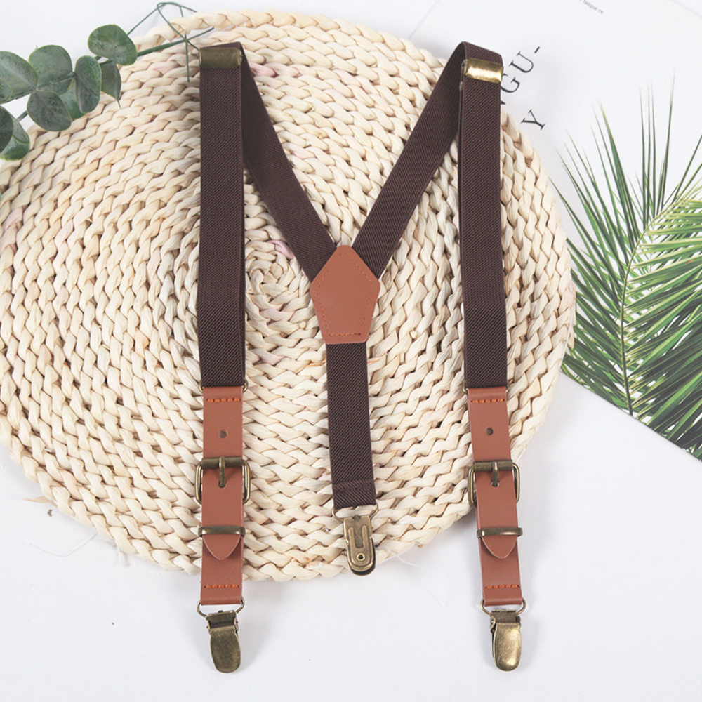 Nieuwe Casual Kids Elastische Bretels Kinderen Jongens Bijpassende Smoking Pak Verstelbare Y-Back Bretels voor Party Dagelijkse Accessoires Gift