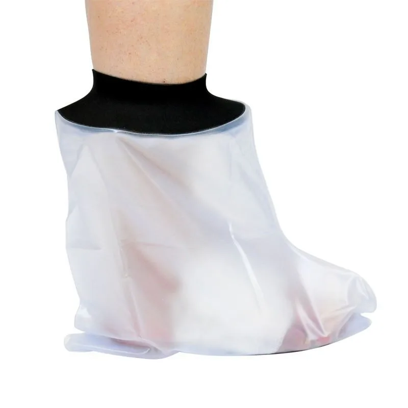 กันน้ํา Cast Protector ชุดว่ายน้ําแขนเข่าข้อเท้าลูกวัวฝาครอบฝักบัวนํากลับมาใช้ใหม่ขาเปียก Protector ผู้ใหญ่เด็กศัลยกรรมยาง