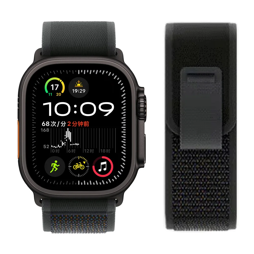 Trail loop for Apple watch band 44mm 40mm 45mm 41mm 49mm 38mm 42mm correa bracelet iWatch series 7 5 6 ultra 2 3 se 8 9 10 strap