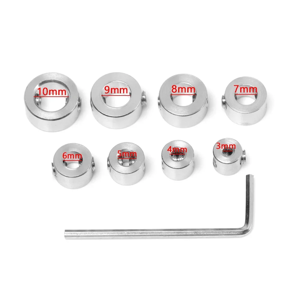 Gỗ Chặn Mũi Khoan Cổ Bộ 3Mm-16Mm Ing Độ Sâu Bit Chặn Vòng Thép Không Gỉ Chất Lượng Cao Thiết Bị Định Vị