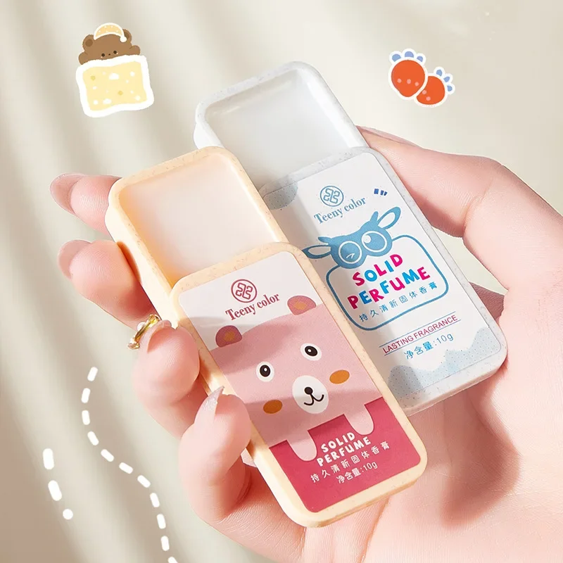 Цветок персика, ароматы, твердые духи, бальзам для женщин и мужчин, мини-портативный, мягкий, стойкий аромат, дезодорант, ароматы, антиперспиранты для тела