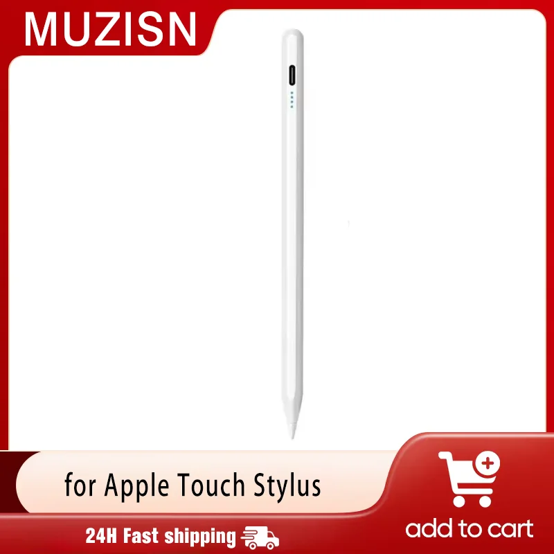 For Apple Pencil Palm Rejection Power Display iPad Pencil Pen For iPad 2025 2024 2023 2022 2021 Pro Air Mini Specific Stylus