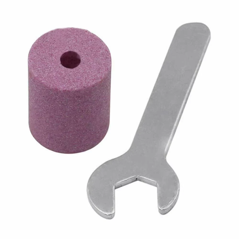 1 Set Portable Drill Bit Sharpener Sharpening Tool Drill Sharpener Wrench Corundum Grinding Wheel Millstone Accessories Tool set