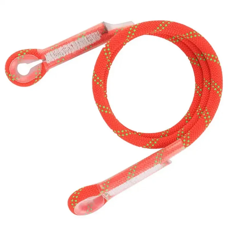 Cordón para escalada en roca al aire libre, cuerda estática de 10,5mm, 20kN, protector de ojo a ojo, cordón precocido, eslinga, equipo de montañismo