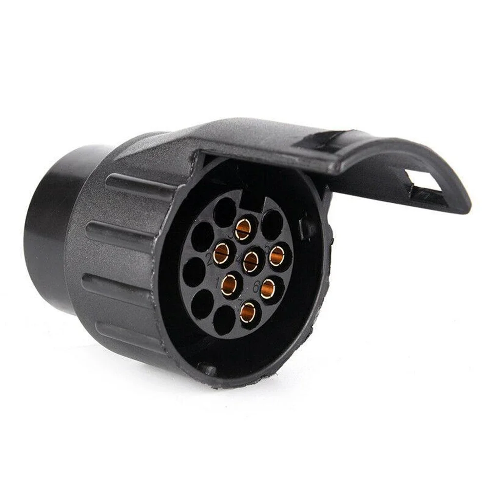 12V 7 に 13 ピン牽引ソケット変換アダプタ電気ソケットアダプタプラグコンバータ耐久性のあるソケットコンバータ