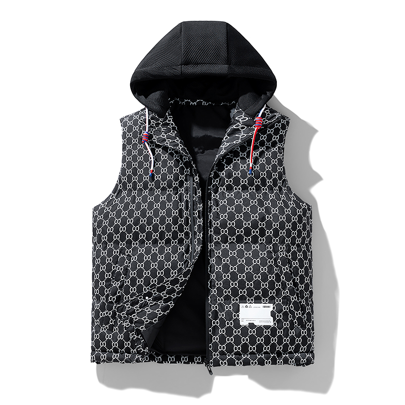 Colete de algodão, outono e inverno, colete solto e moderno para estudantes do ensino médio e adolescentes, agasalhos masculinos e femininos