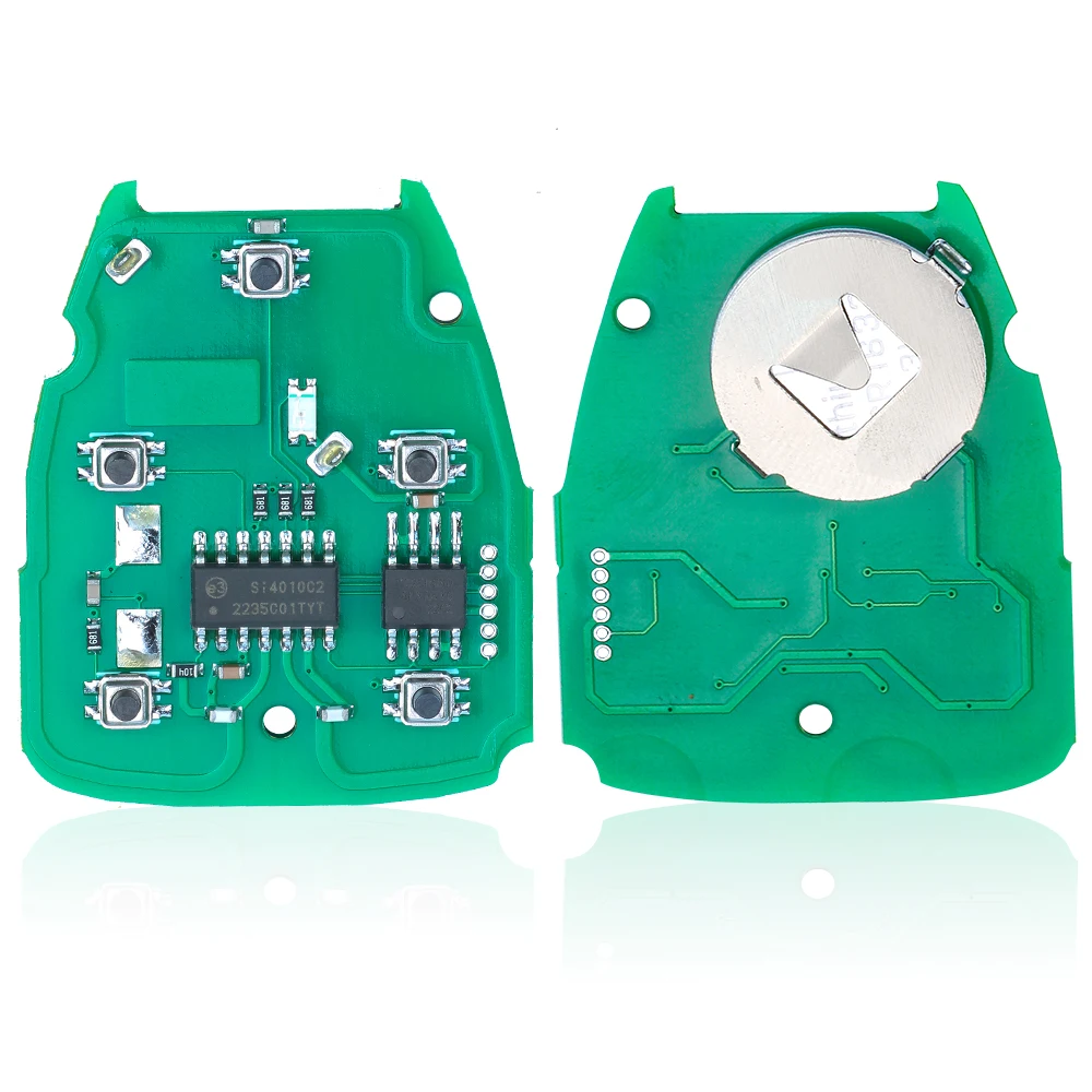 KEYECU LQNP2T-APU 5 Button Remote Key Keyless 315MHz ID48 Chip Fob for Volvo XC70 XC90 S60 S70 S80 V70 2004-2015