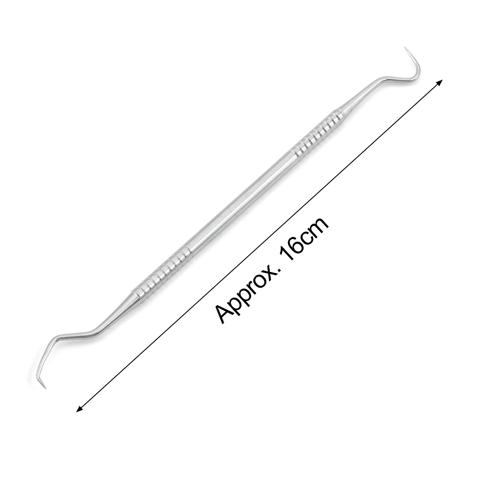 1PCS สแตนเลสสตีล Double HEAD เครื่องมือทันตกรรมทันตแพทย์ฟันสะอาดสุขอนามัย Explorer Probe Hook Pick ทันตแพทย์ Instruments