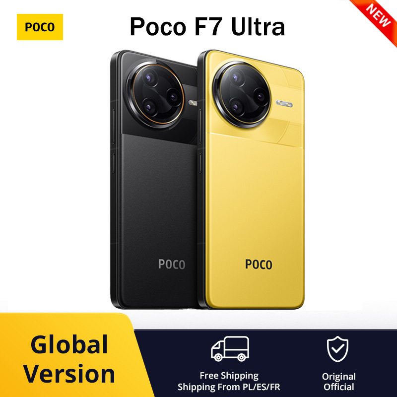 POCO F7 Ultra 5G NFC 12GB/256GB 16GB/512GB Global Versie Mobiele telefoon zonder oplader Alle Nieuwe Wereldprimiere
