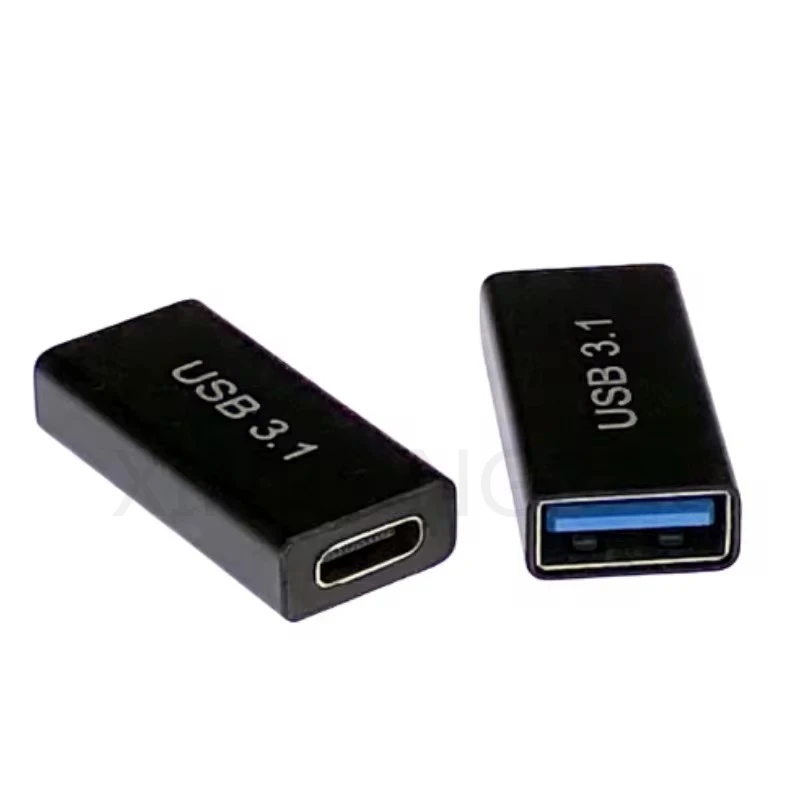1PCS USB 3.0 커플러 여성 USB 유형 C 여성 어댑터 초고속 USB3.0 유형-C 확장기 연결 변환기
