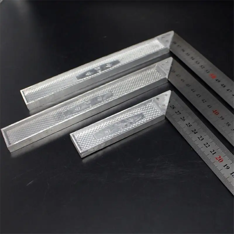 Alça de alumínio de 250/300mm com escala de aço inoxidável Régua quadrada de ângulo de medição direito