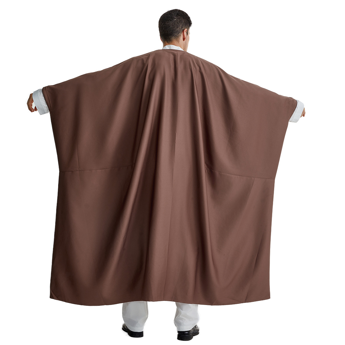 Ramadan Djellaba Eid Abaya Gebed Kaftan Mannen Moslim Open Abaya Kalkoen Arabisch Vest Gewaad Marokko Jubba Thobe Islam Dishdasha