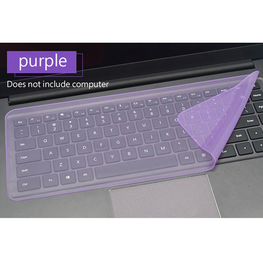 Tampa universal do teclado para o portátil, anti-dustproof, impermeável, personalizado, protetor do silicone, caderno genérico, 12-14 polegada, 15-17 polegada