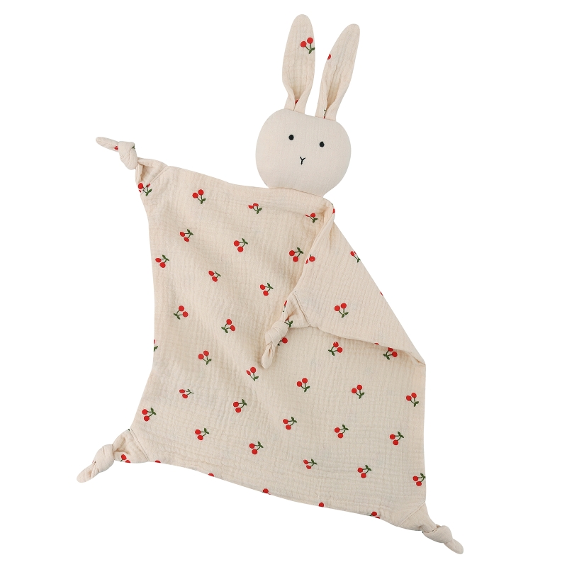 Bebê recém-nascido macio dormir bonecas crianças moda sono brinquedo apaziguar apaziguar toalha bib p31b