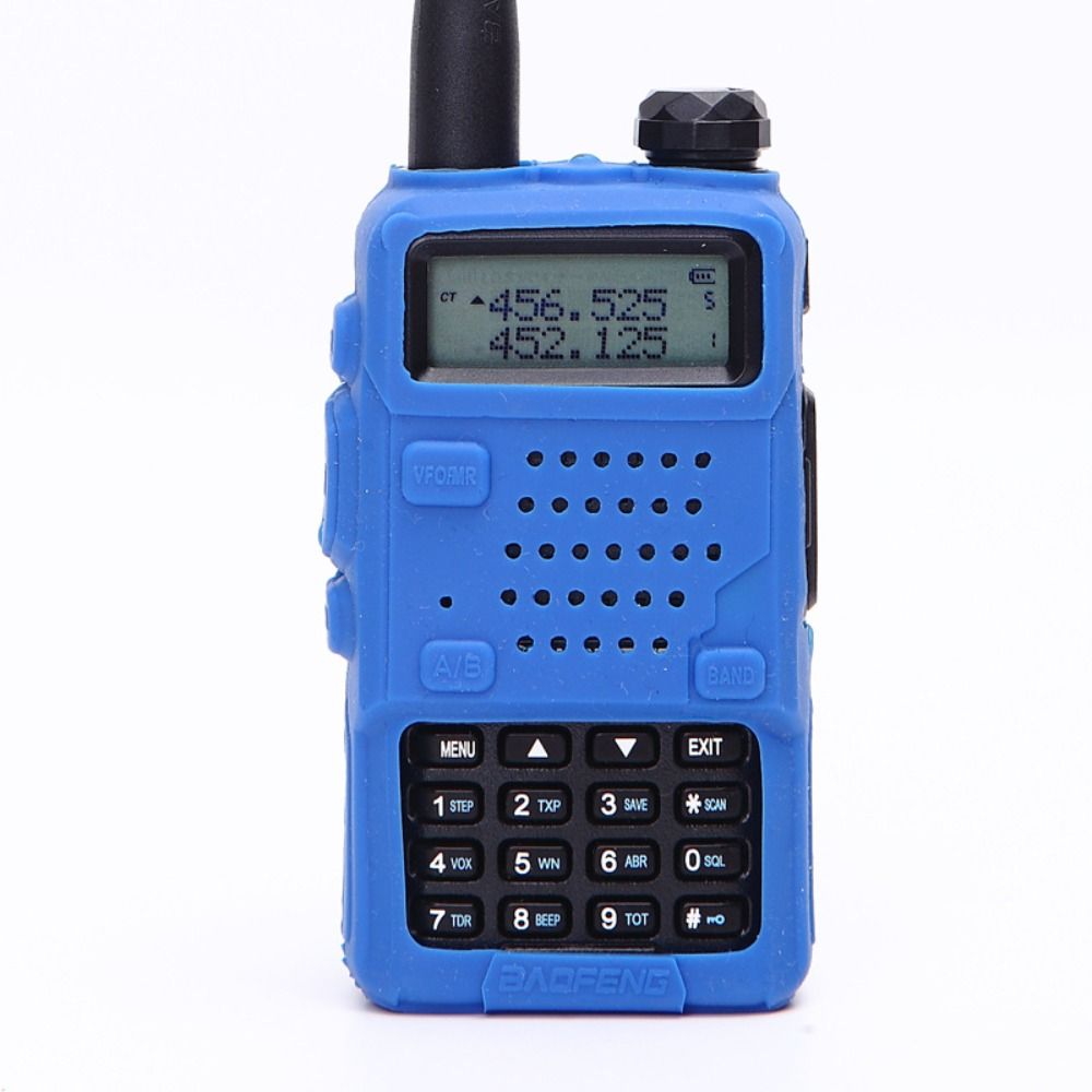 Funda de silicona para Radio móvil Baofeng, carcasa suave para interfono, bidireccional