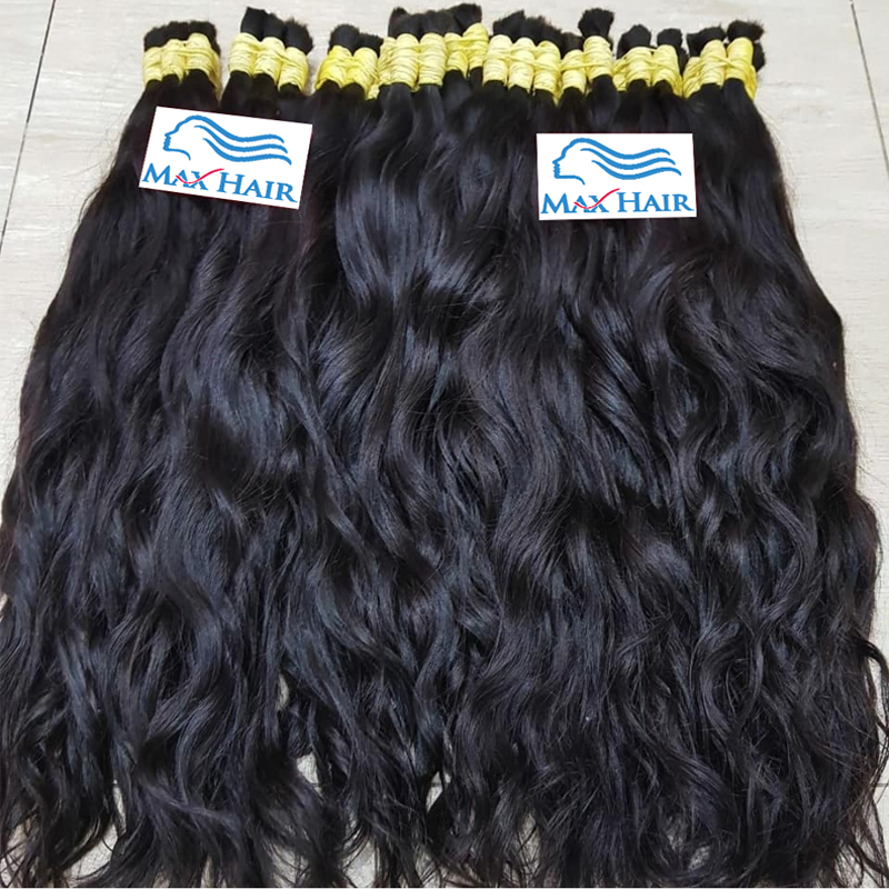 100% ผมมนุษย์ BULK Braiding ผม Cabelo Humano ไม่มี Weft ผมที่ยังไม่ได้ผมมนุษย์ Boho Braids CURLY Body WAVE มนุษย์ผมจํานวนมาก