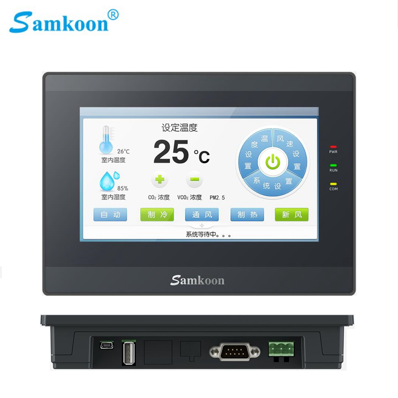 Samkoon HMI SK-070QE V3 SK-070QE-G и Wifi DC 24V 7-дюймовый сенсорный экран