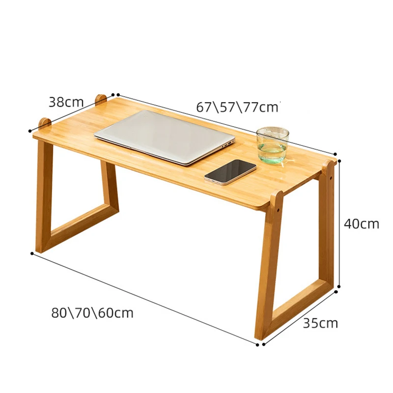 Multi-Functional Home Bedroom Simple Student Computer Desk Bed PC Lapdesk Table Stand Smalll Serving Table