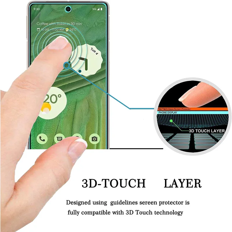 4 個強化ガラス Google ピクセル 9 8 プロ 9A 8A 7 7A 6 6A 5 4A 4 XL 3 9H 保護透明スクリーンプロテクターフィルムガラス