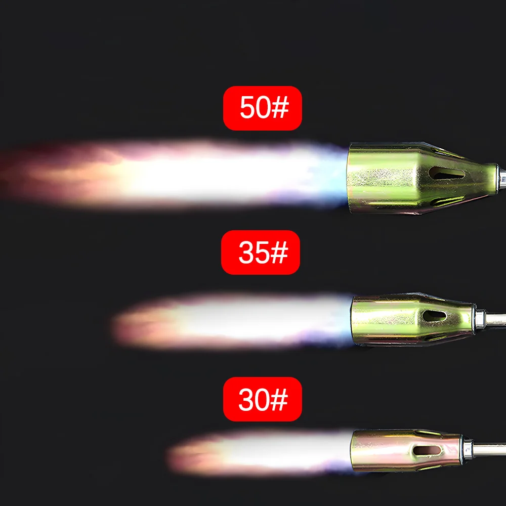 LPG Flamethrower Liquefied Gas Torch Welding Torch Household Burning Pig Hair Heat Thawing Baking BBQ Torch Flame Gun With Hose