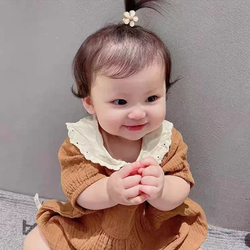50 pz lotto simpatico cartone animato orso coniglio fascia per capelli ragazze elastico elastico copricapo fiore fiocco bambino bambini accessori per capelli ornamenti