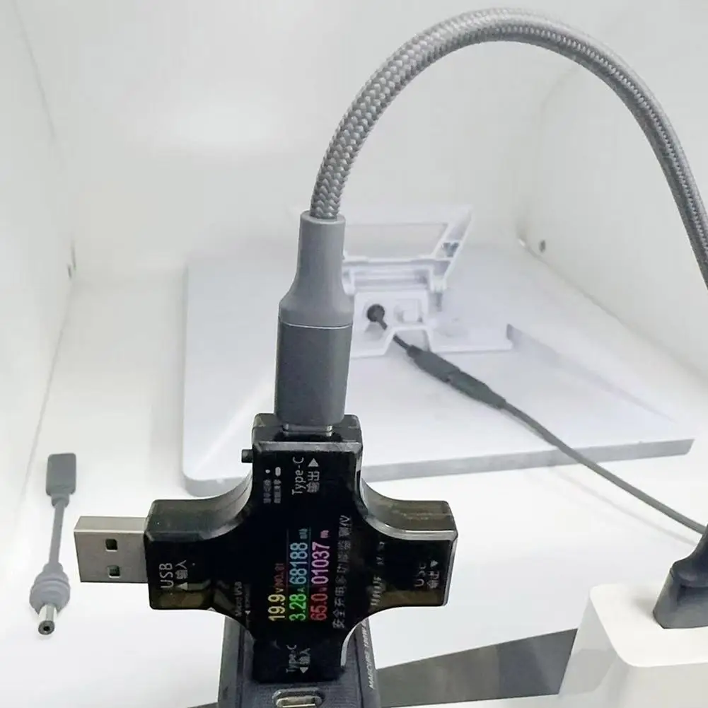 For Starlink Mini USB-C Female To DC Power Adapter AC Power Adapter Cable Transformer Converter