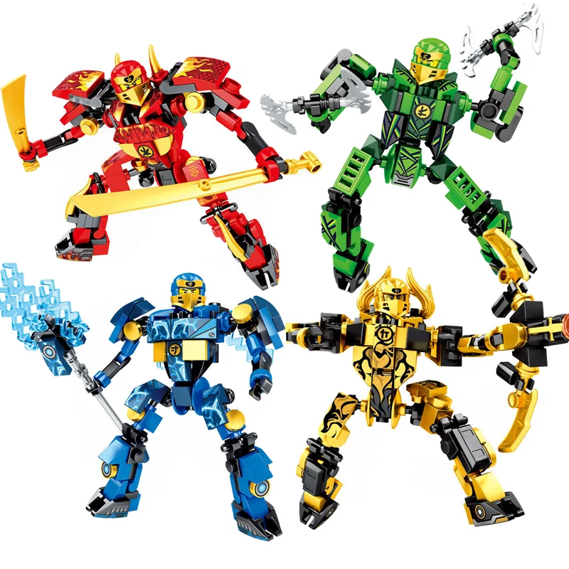 Lloyd War Armor Mech Ninjago Mini Model Action Figure Building Blocks Compatible Technic Anime Cities Kids Toys Gifts