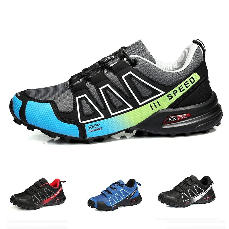 Wasserdichte Wanderschuhe für Herren, Outdoor-Trainer, Schnür-Kletterschuhe, Damen-Trekking-Turnschuhe, rutschfeste Jagd-taktische Sneaker