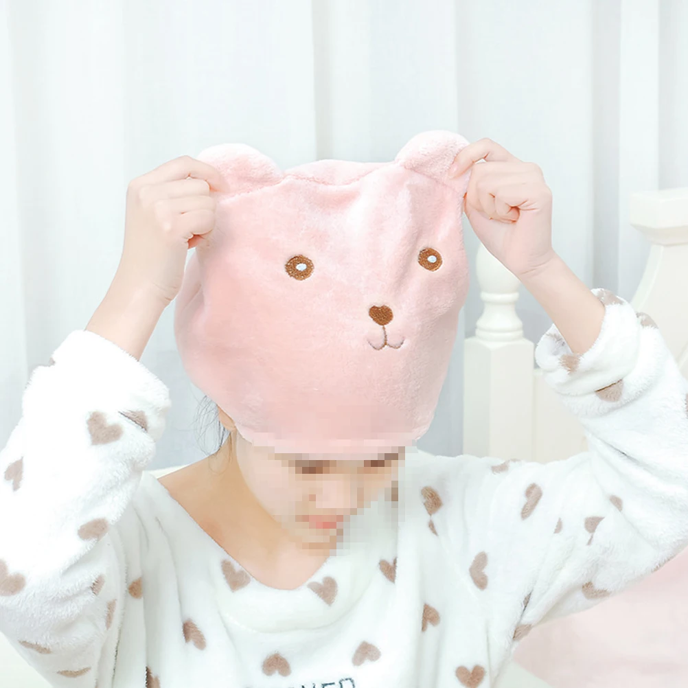 Topi Rambut Kering Handuk Mandi Cepat Dapat Dicuci Topi Mandi Pembungkus Pengering Dewasa Super Kuat Dapat Digunakan Kembali