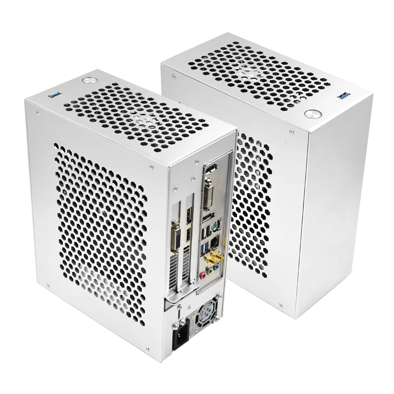 METALFISH S3 ITX A4 игровой чехол для ПК, полностью алюминиевый компьютерный мини-маленький чемодан-шасси, портативный чемодан с поддержкой RTX3060/13600 с ручкой
