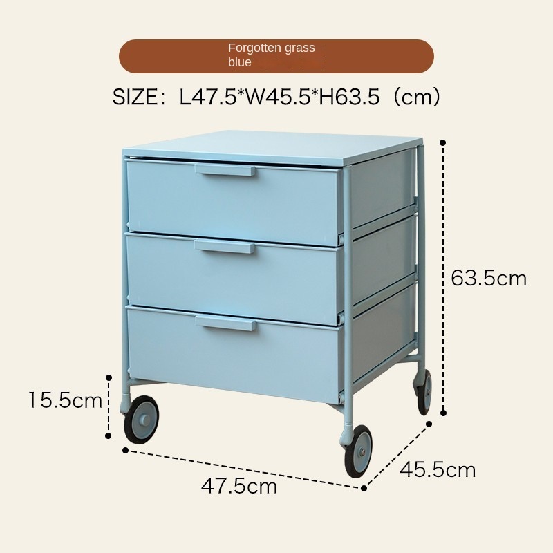 Diseño creativo Simple nórdico, se puede utilizar como gabinete de almacenamiento móvil multifuncional para mesita de noche, armario moderno de moda para dormitorio