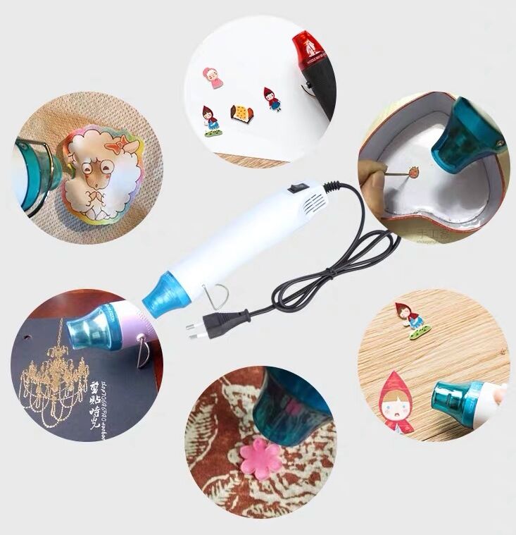 Hot Air Gun 220V/110V Heat Gun for DIY Crafts Candle Making Supplies Wax Melting Tools