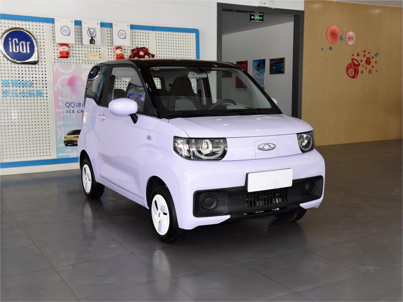 Автомобиль электрический Chery Mini Ice Qq Cream, 100 км/ч, 4 колеса