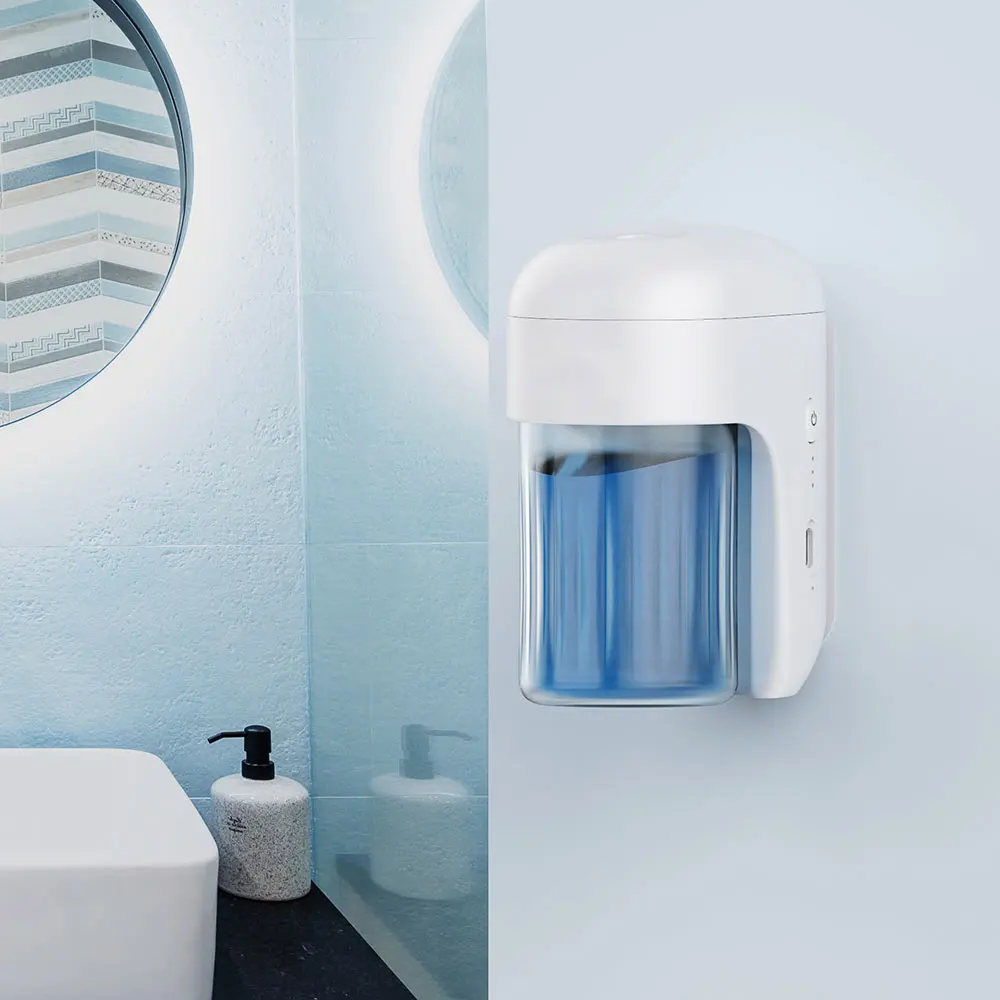 SCENTA Custom Logo Ultrasonic Small Size Wall Mounted Scent Diffuser Luxury Lithium Battery Powered Home Electric Aroma Diffuser
