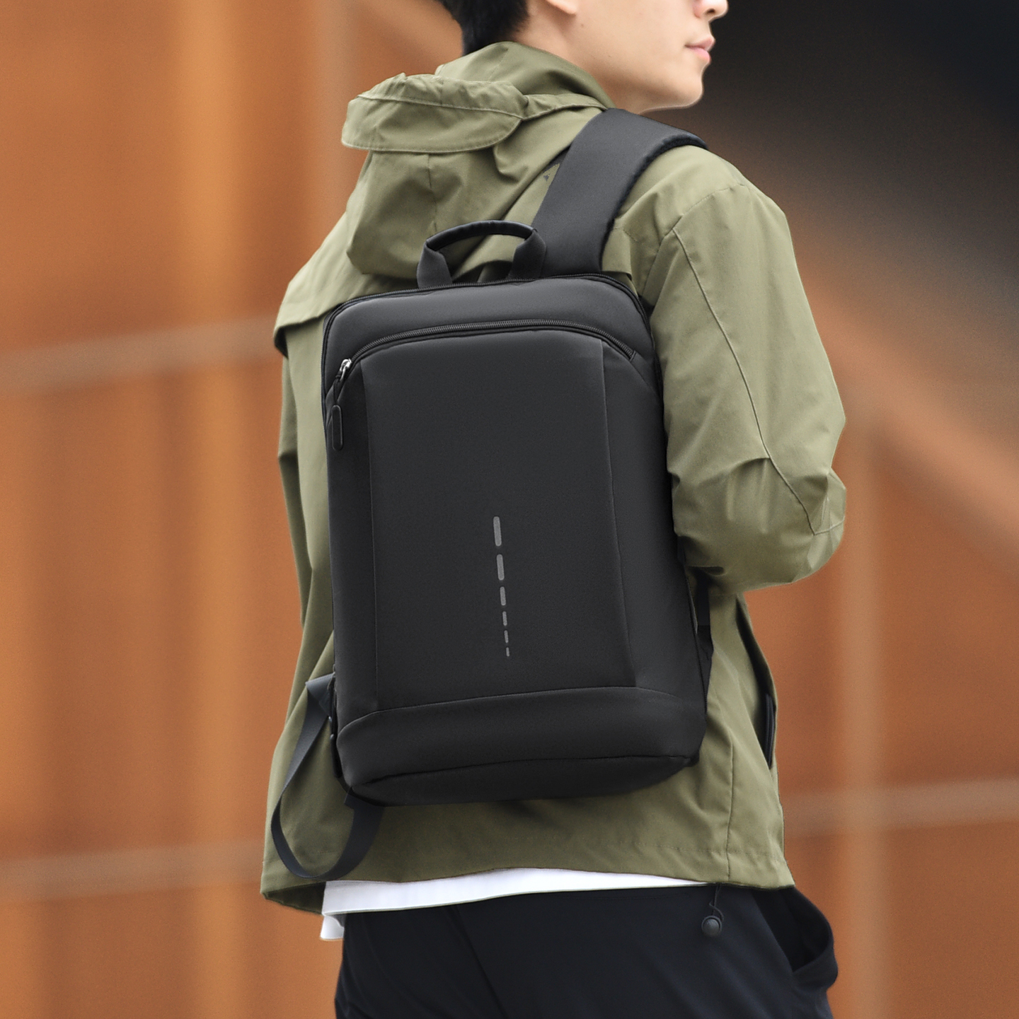 Mochila impermeable para hombre Mochila ultraligera para hombre Mochila elegante para hombre Mochila para computadora portátil de 15,6 pulgadas