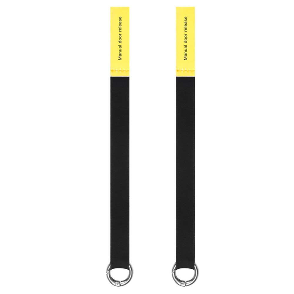 Interruptor mecánico de puerta trasera de coche extendido, manija de emergencia, botón Extractor de liberación de puerta Manual para Tesla Model Y