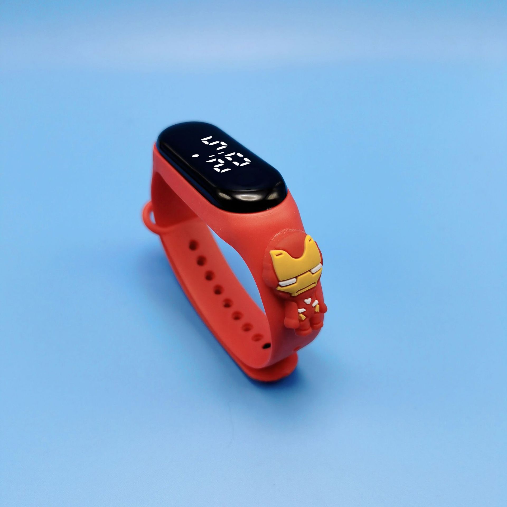 Orologio per bambini Marvel Orologi alla moda per cartoni animati Orologi elettronici con display a LED digitale Orologi per bambini impermeabili regalo per le vacanze