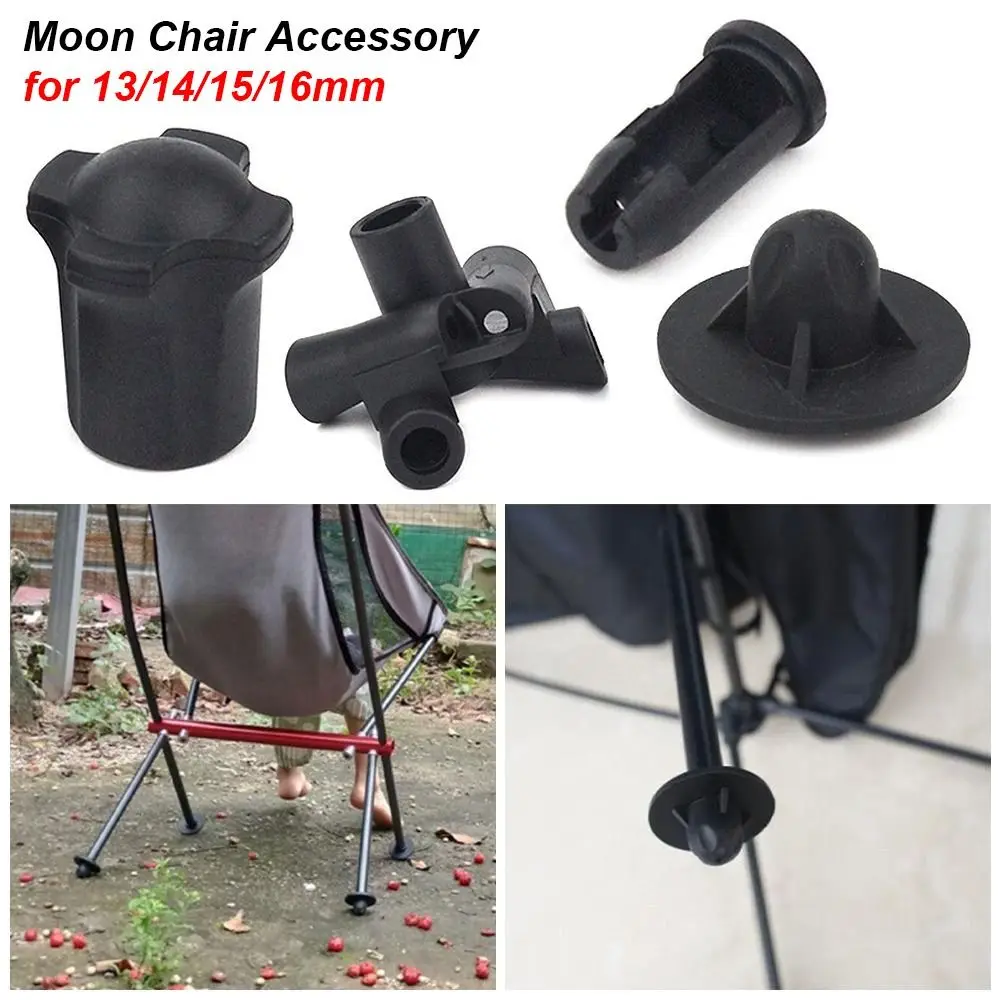 1 conjunto universal lua cadeira acessório resistente ao desgaste antiderrapante protetores de perna anti-sag removível pé cobre conjunta plug